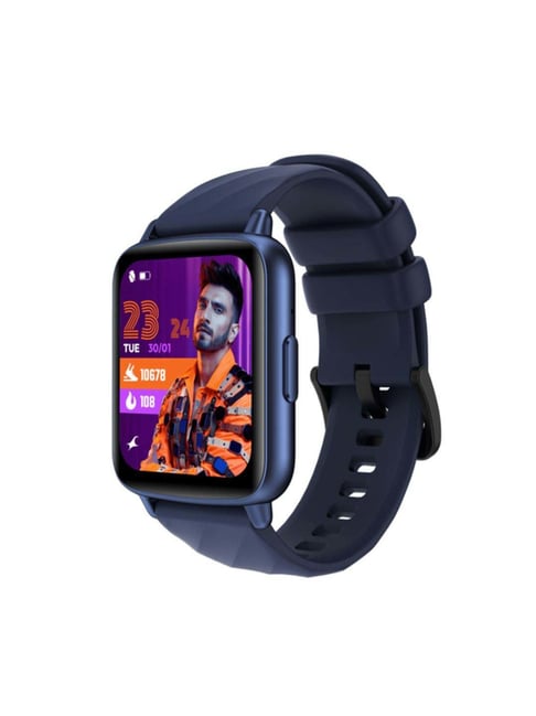 Fastrack | Jupiter S1 Smartwatch with SingleSync BT Calling Upto 5 Day Battery, IP68(Blue & Blue)