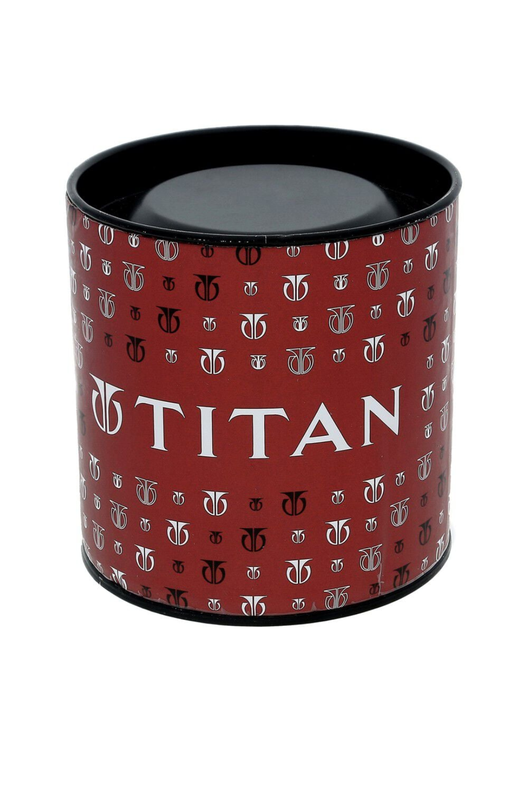 Titan Analog Dial White Band Black Watch-Nl1639Sl03 For Men