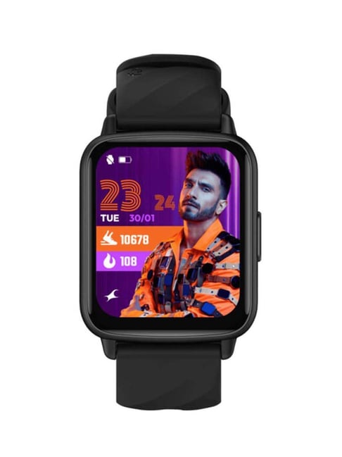 Fastrack | Jupiter S1 Smartwatch with SingleSync BT Calling Upto 5 Day Battery, IP68(Black)