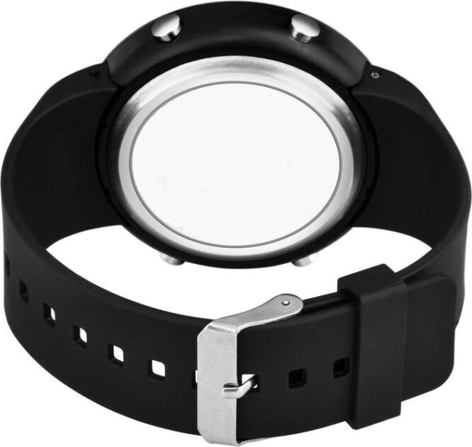 Stylish Sporty Look, Alarm, Black Strap, Multi Function Chrono Premium Watch Digital Watch For Men - Image 6
