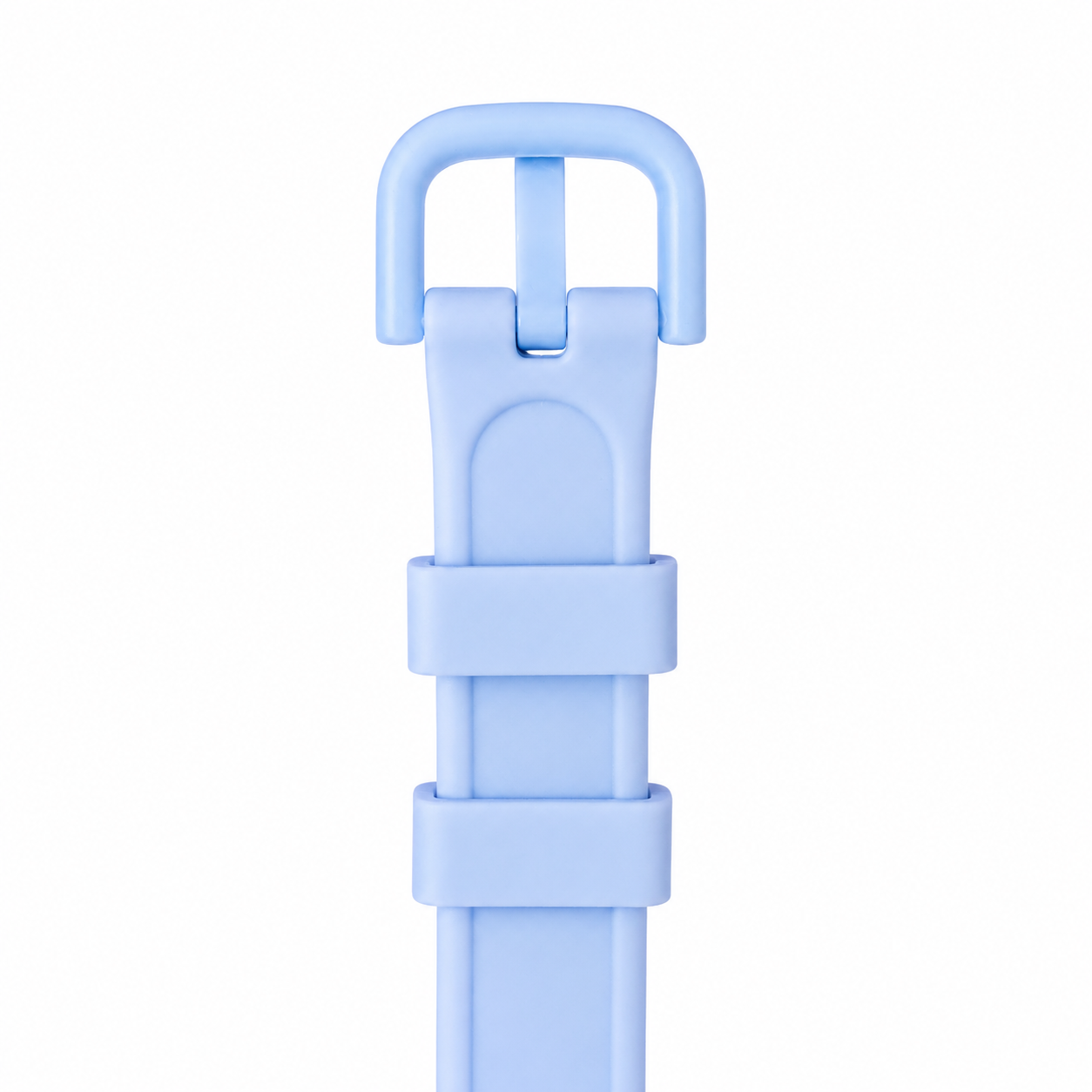 Fickies Women's Analog Watch | Sky Blue Silicone Strap | White Round Dial | Quartz Casual Fashion Wrist Watch - Image 4