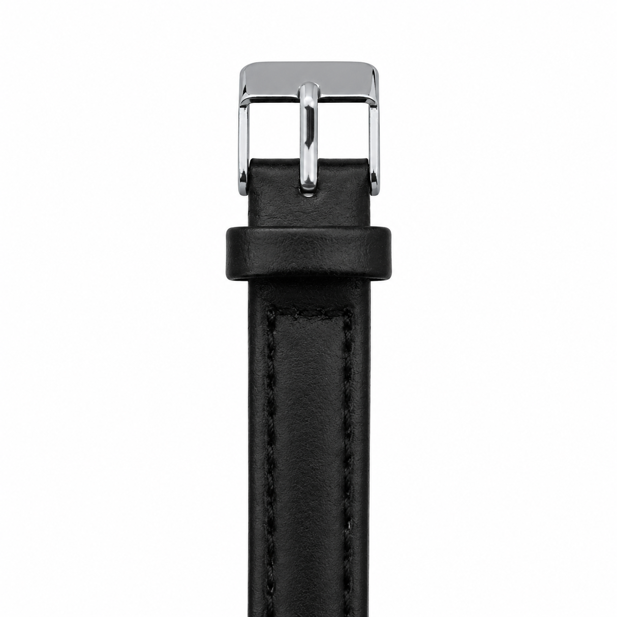 Fickies Square Analog Watch for Women | White Dial | Black Leather Strap | Stylish Casual Wrist Watch - Image 5