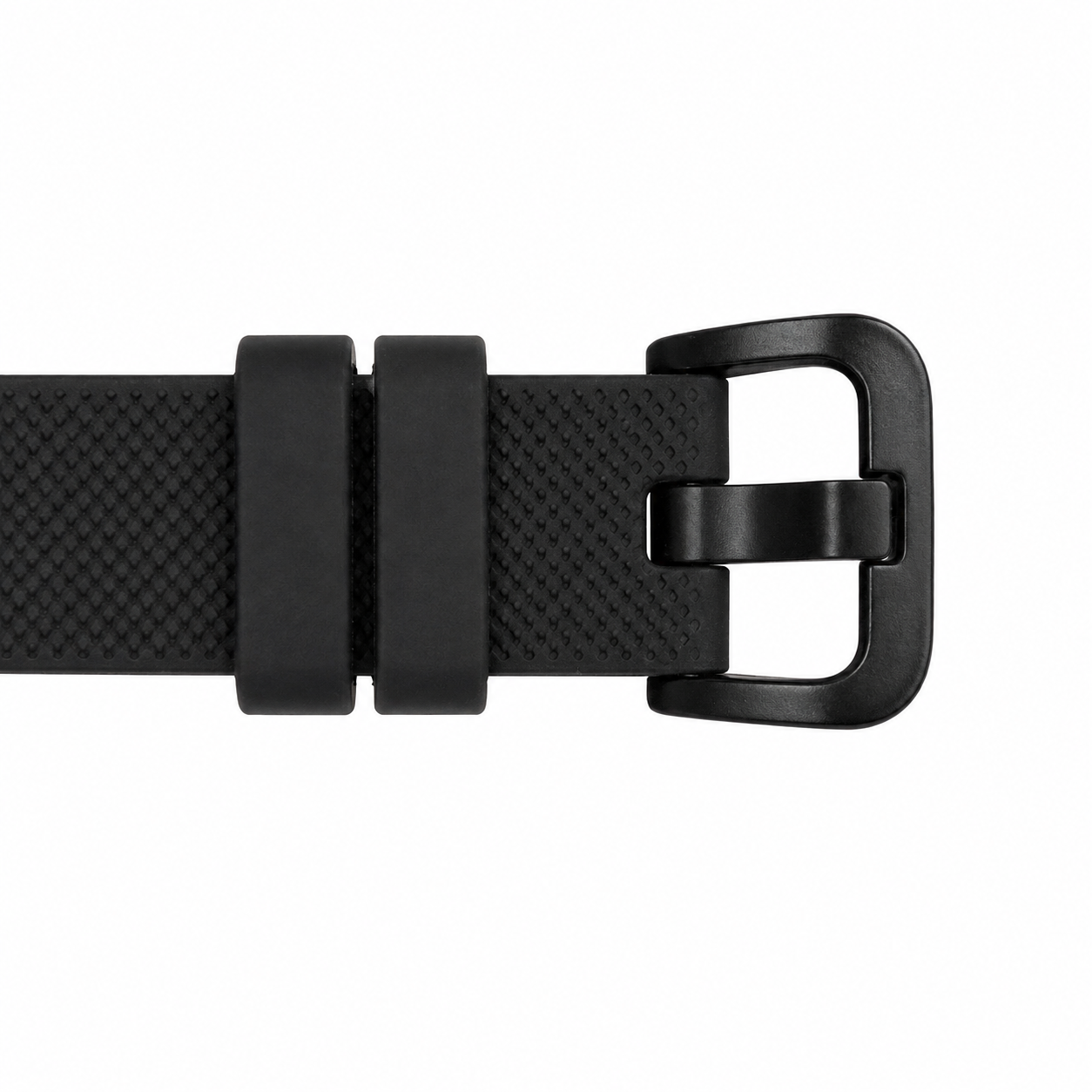 AIR Men's Black Analog Watch | Printed Silicone Strap | Stylish Casual Wrist Watch - Image 4